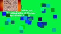 [GIFT IDEAS] Me and Rumi: The Autobiography of Shams-I Tabrizi by Shams-i Tabrizi