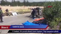 İzmir’de korkunç kaza: Yedi ölü