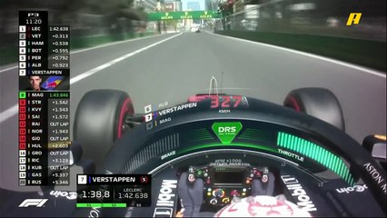 ماكس فيرستابن يسجل ثاني أسرع زمن في لفة صاروخية