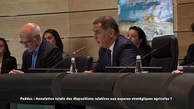 Padduc : Vers l'annulation totale des dispositions relatives aux espaces stratégiques agricoles…