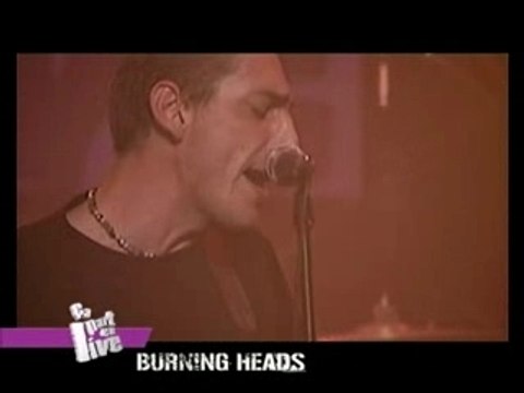 BURNING HEADS the river flows