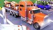 Car Carrier Truck Toy Transporting Street Vehicles to Learn Colors for Children, Vehicles Parking