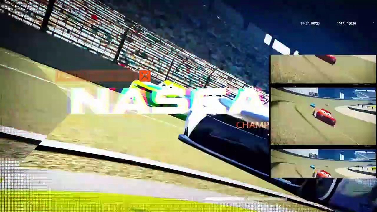 CARS 3 vs HOT WHEELS CARS NASCAR RACE (Cars 3 Nascar)