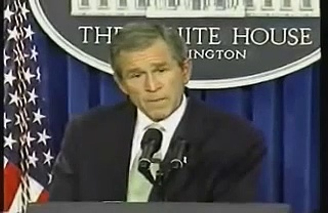 Bush... Truly not concerned about bin Laden (short version)