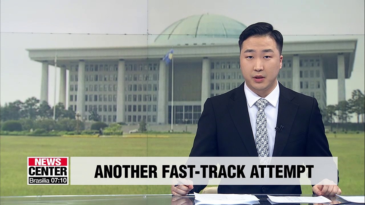 Ruling Democratic Party accepts Bareunmirae Party's attempt to fast track key reform bills at National Assembly