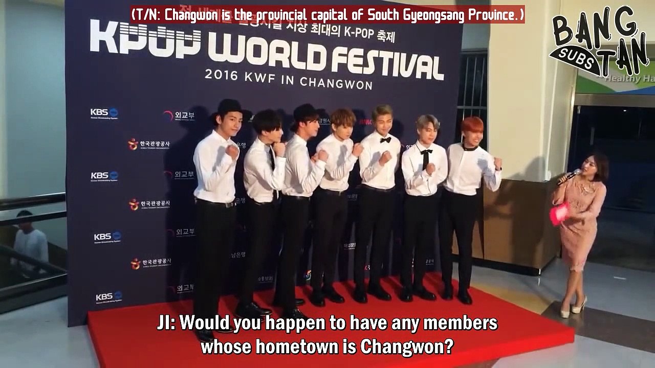 Eng K Pop World Festival In Changwon Bts Photowall Video Dailymotion