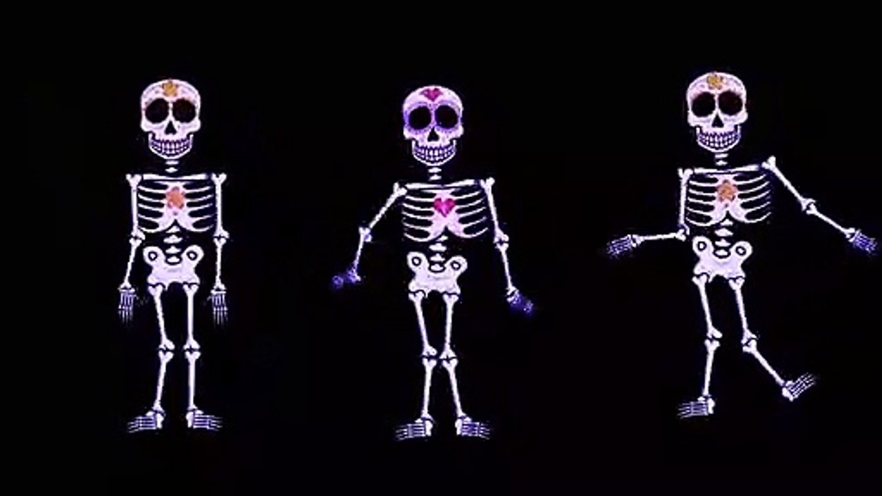 the skeleton dance