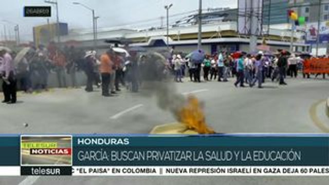 Honduras: maestros y médicos rechazan Ley de Reestructuración