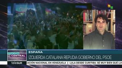 España: emotivo cierre de campaña electoral en Cataluña