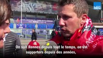 Un supporter du Stade Rennais confiant avant la finale de Coupe de France