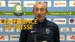 Conférence de presse Clermont Foot - Paris FC (1-1) : Pascal GASTIEN (CF63) - Mecha BAZDAREVIC (PFC) - 2018/2019