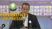 Conférence de presse Grenoble Foot 38 - AS Béziers (4-2) : Philippe  HINSCHBERGER (GF38) - Mathieu CHABERT (ASB) - 2018/2019