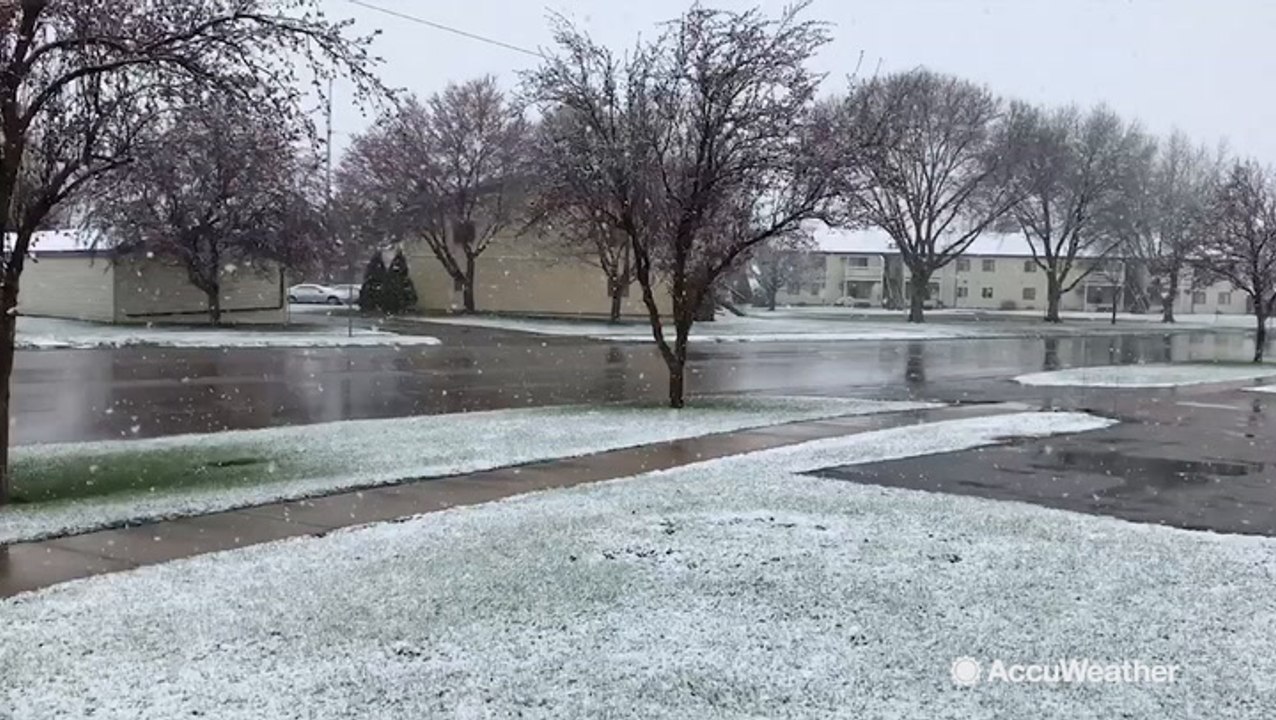 What a difference a day makes with weather