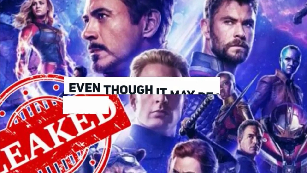 Avengers: Endgame Leaked Online Before Official Release