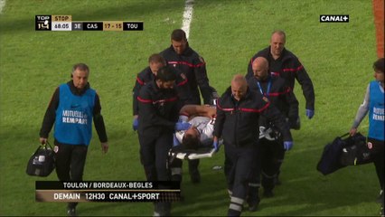 Castres / Toulouse : La terrible blessure de Louis-Benoit Madaule