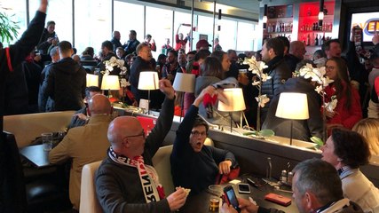 Coupe de France autour du stade avant le match