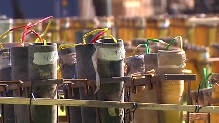 Todo preparado en el Camp Nou para celebrar el título de Liga
