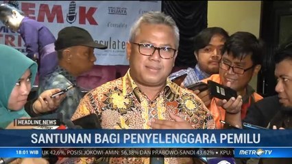 KPU Usul Santunan Rp36 Juta bagi Petugas KPPS Meninggal