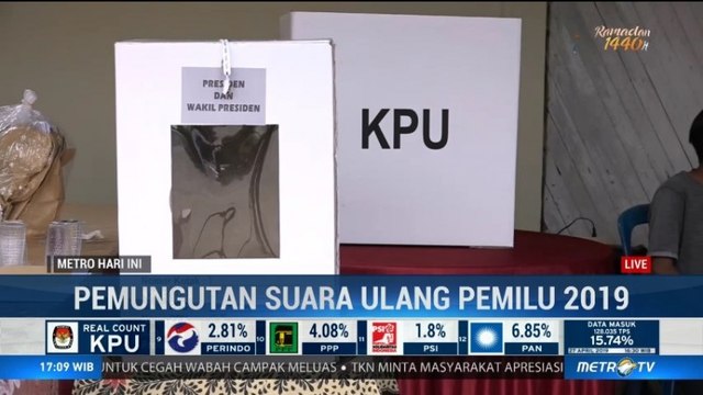 PSU Pemilu 2019 di Sumsel dan Riau Berjalan Lancar
