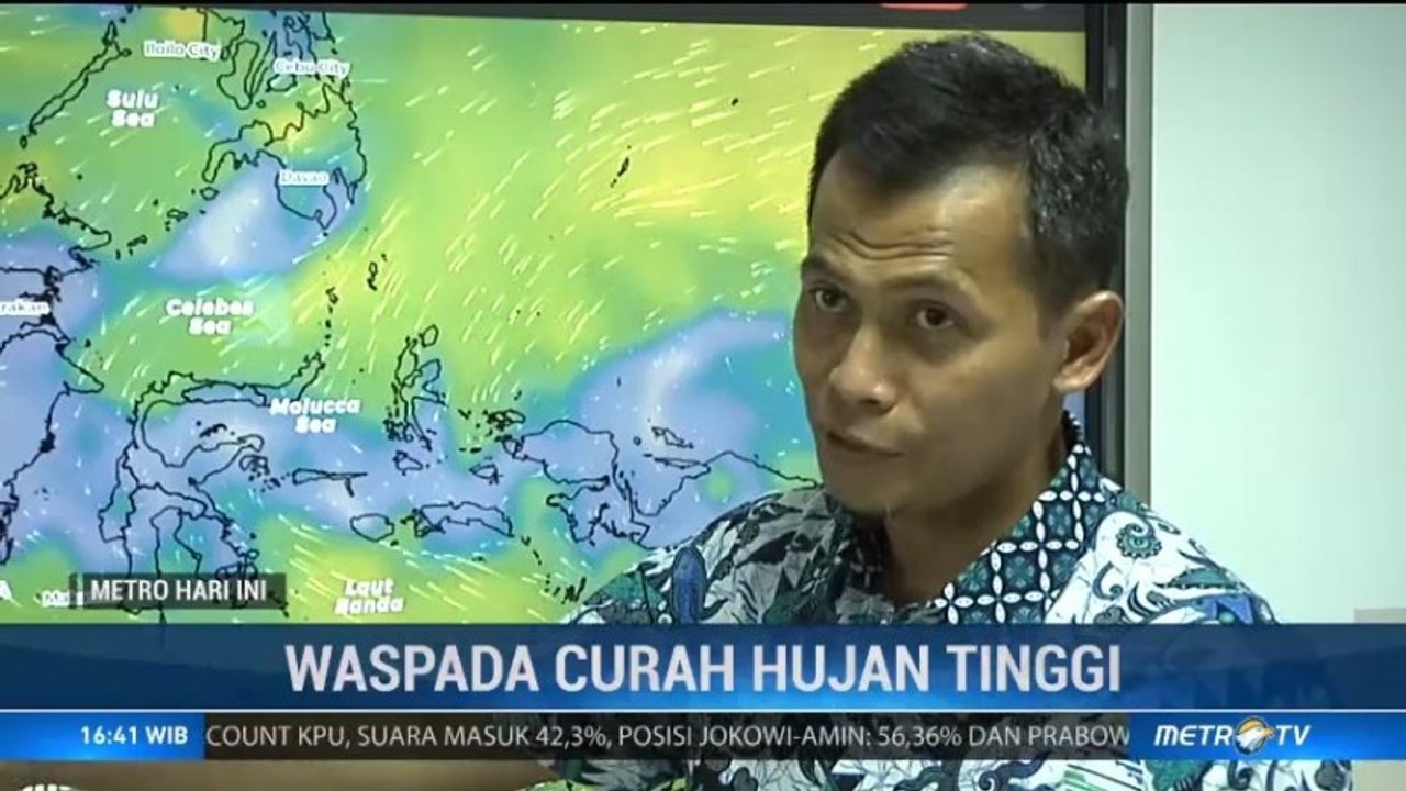 BMKG: Waspada Curah Hujan Tinggi