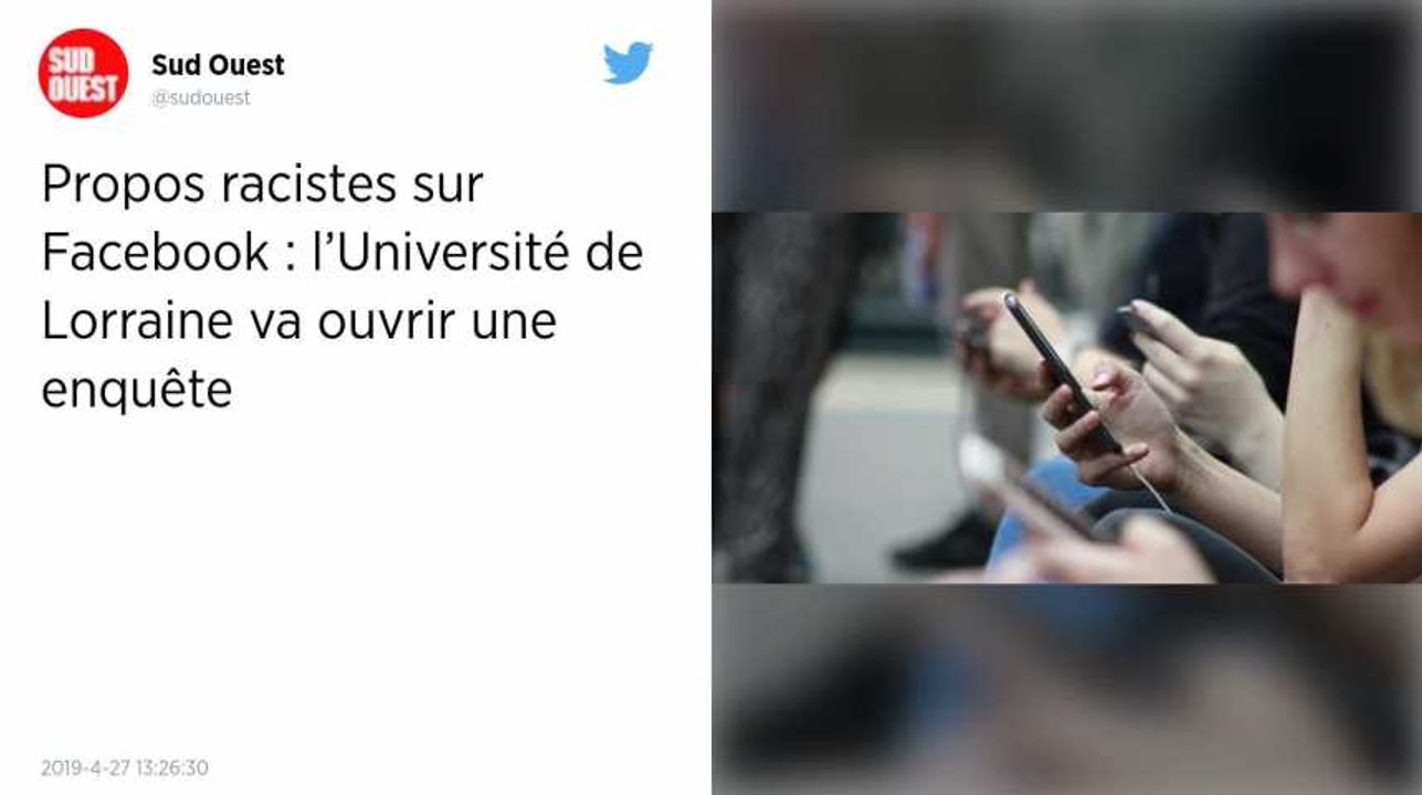 L’Université de Lorraine ouvre une enquête après des échanges de messages racistes entre étudiants