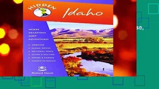 [BEST SELLING]  Hidden Idaho: Including Boise, Sun Valley, and Yellowstone National Park (Hidden