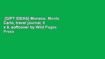 [GIFT IDEAS] Monaco: Monte Carlo, travel journal, 6 x 9, softcover by Wild Pages Press