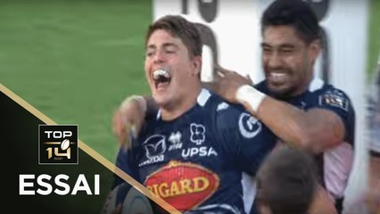 TOP 14 - Essai Antoine MIQUEL (SUA) - Agen - Lyon - J23 - Saison 2018/2019