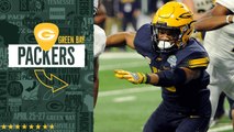 Packers select Ka'dar Hollman No. 185 in the 2019 NFL draft