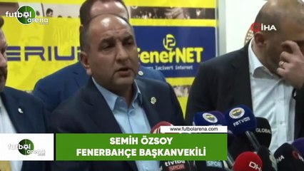 Semih Özsoy: "Volkan Demirel'in dediği bizim için esastır"