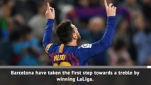 Barcelona win La Liga title