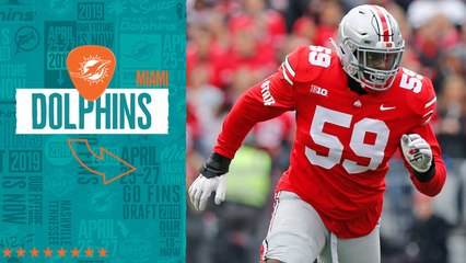 Dolphins select Isaiah Prince No. 202 in the 2019 draft