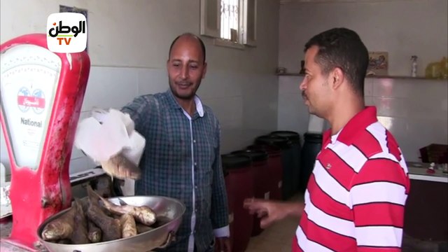 إقبال على محلات الفسيخ بالغردقة تزامنا مع شم النسيم