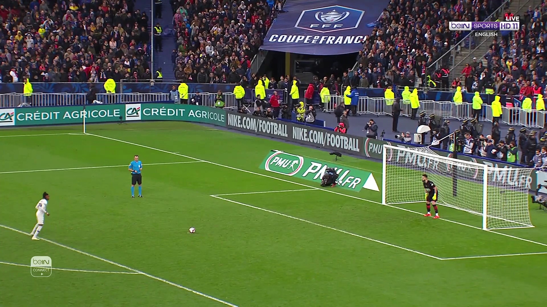 last penalty PSG with Celebration