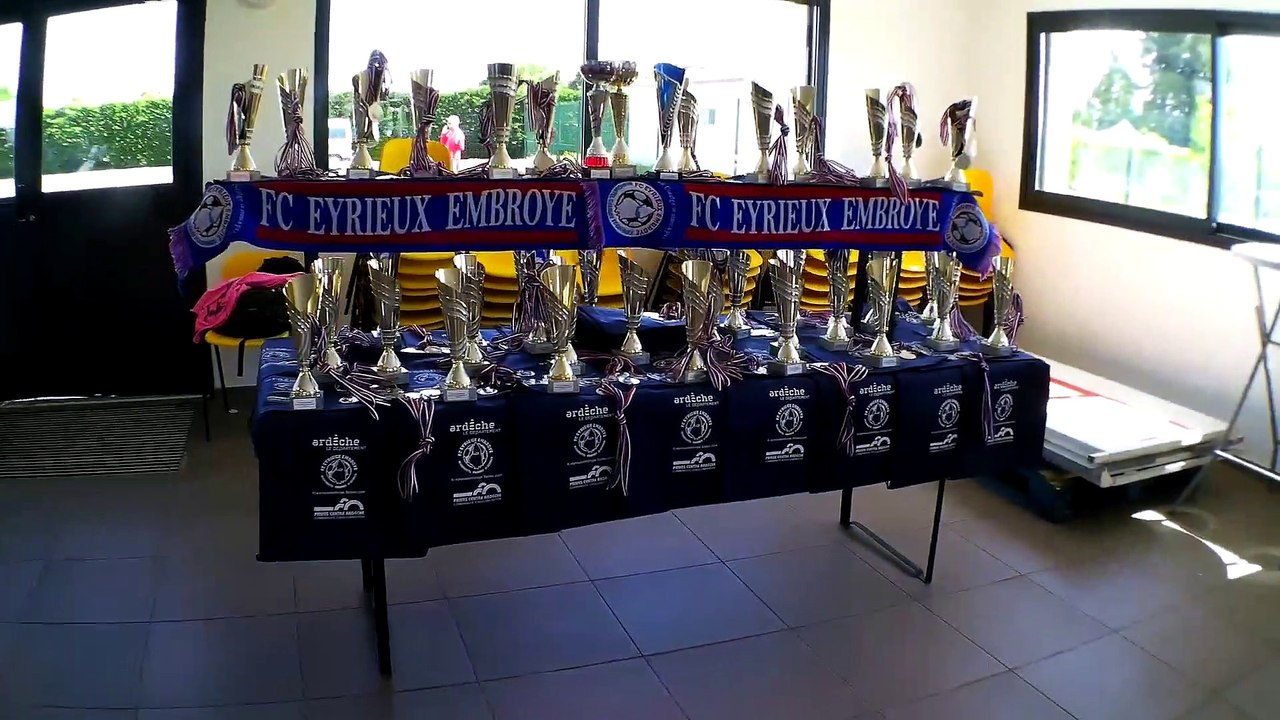 Les trophées du tournoi U8 U9 du 27 avril 2019