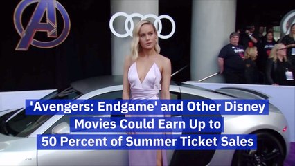 Avengers: Endgame And Disney Movies Could Be Half Of  Summer Box Office