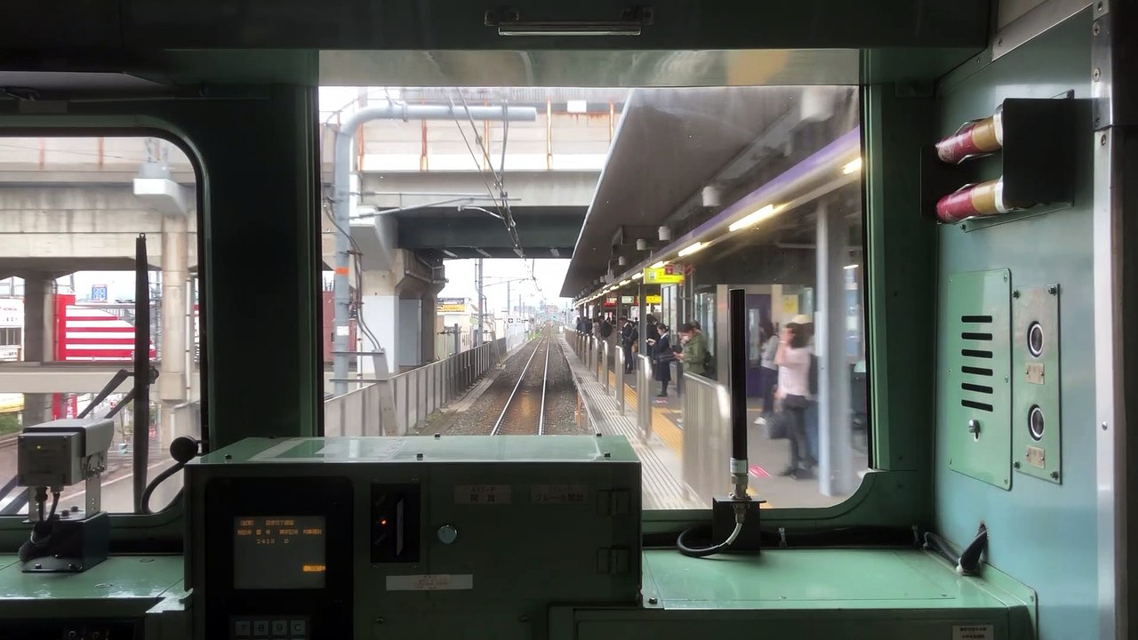 前面展望 おおさか東線 俊徳道駅〜鴫野駅間