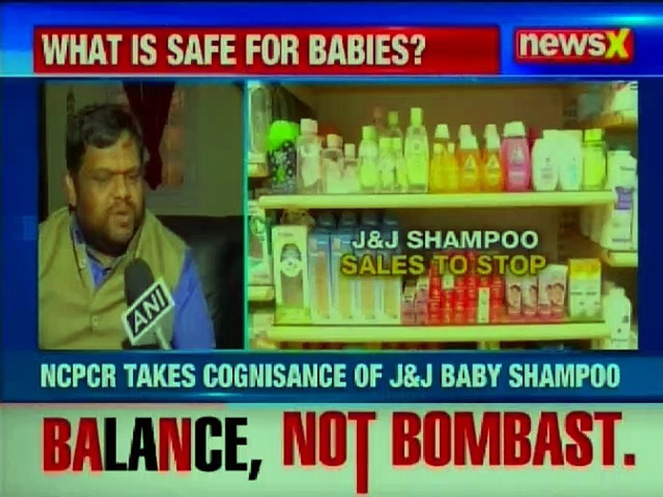 NCPCR takes Cognisance of Johnson and Johnson Baby Shampoo, sale must stop