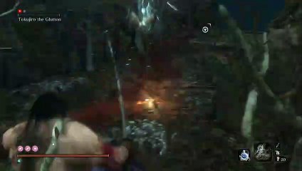 SEKIRO NG+ PART 28 TOKUJIRO THE GLUTTON BOSS