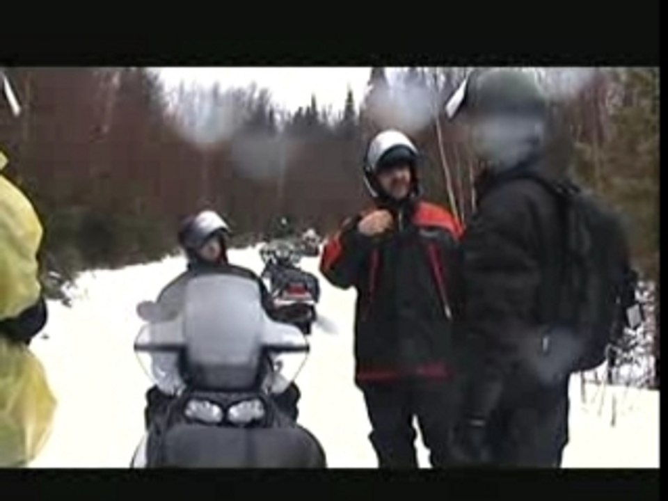ski-doo sur l' eau