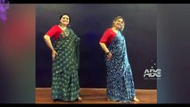 സാരിയില്‍ നൃത്തം ചെയ്ത് അമ്പരപ്പിച്ച് രണ്ട് സുന്ദരി വീട്ടമ്മമാർ