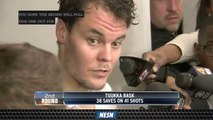 Tuukka Rask Reveals What Blue Jackets Did Right In Game 2 OT Loss