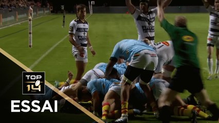 TOP 14 - Essai Mohamed BOUGHANMI (SR) - Perpignan - La Rochelle - J23 - Saison 2018/2019
