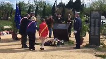 Aix - Journée du souvenir de la déportation : la cérémonie de dépose de gerbes de fleurs