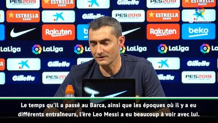 35e j. - Valverde : "Messi est au dessus de tout le monde"