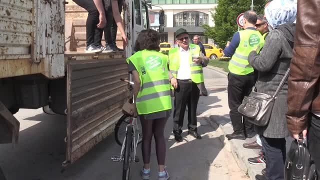 9. Yeşilay Bisiklet Turu Düzenlendi