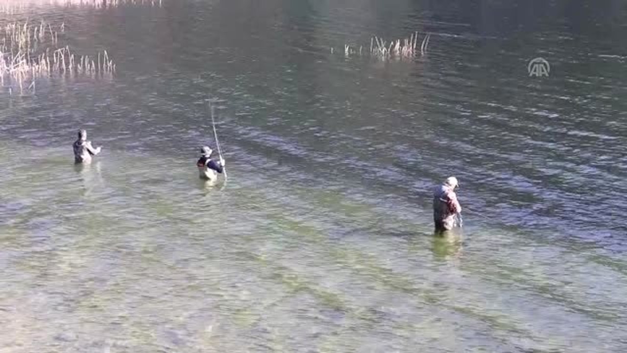 Balık Tutkunlarının Abant Alası Mesaisi - Bolu