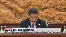 China signs US$ 64 bil. worth of deals for Belt and Road Initiative