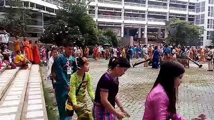 Traditional dance of Tai Yai people