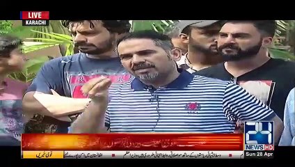 Nishwa Father Media Talk On Protest Start For Justice